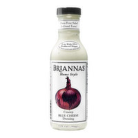 Briannas Dressing, Creamy Blue Cheese, Home Style, 12 Ounce