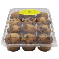 Mini Muffins, Chocolate Chip, 10.3 Ounce