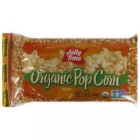 Jolly Time Organic Pop Corn, Yellow, 20 Ounce