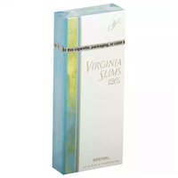 Virginia Slims Gold Menthol 120s Cigarettes, Box, 1 Each