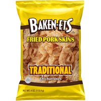 Baken-Ets Chicharrones, Traditional, 4 Ounce