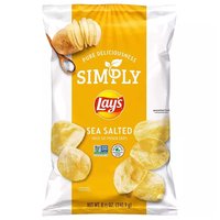 Simply Lays Sea Salt Thick Cut, 8.5 Ounce