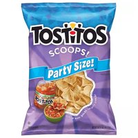 Tostitos Scoops Tortilla Chips, Party Size, 14.5 Ounce