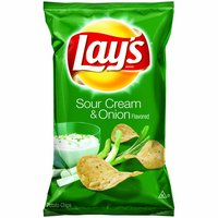 Lay's Sour Cream & Onion Chips, 7.75 Ounce