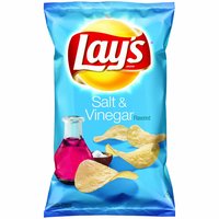 Lay's Chips, Salt & Vinegar, 7.75 Ounce