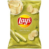 Lay's Dill Pickle Potato Chips, 7.75 Ounce