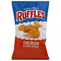 Ruffles Cheddar & Sour Cream, 8 Ounce