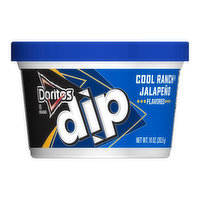 Doritos Dip Cool Ranch Jalapeno Flavored, 10 Ounce