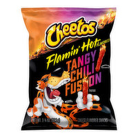 Cheetos Cheese Flavored Snacks Flamin' Hot Flavored, 3.25 Ounce