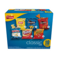 Frito Lay Classic Mix Snacks Variety Pack, 18 Each