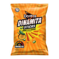 Doritos Dinamita Sticks Corn Snacks, Smoky Chile Queso, 9 Ounce