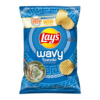 Lay's Wavy Potato Chips Tzatziki, 7.75 Ounce