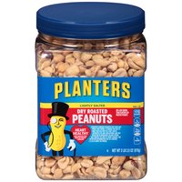Planters Lightly Salted Dry Roasted Peanuts, 34.5 Ounce