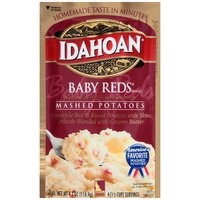 Idahoan Baby Reds Mashed Potatoes, 4.1 Ounce