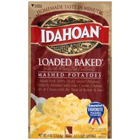 Idahoan Loaded Baked Mashed Potatoes, 4 Ounce