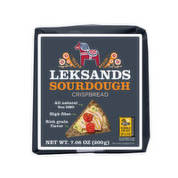 Leksands Sourdough Crispbread Triangles, 7.06 Ounce