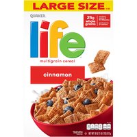 Quaker Life Cereal, Cinnamon , 18 Ounce