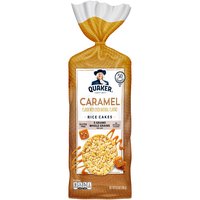 Quaker Rice Cakes, Caramel, 6.56 Ounce