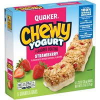 Quaker Chewy Yogurt Strawberry Granola Bars, 6.1 Ounce