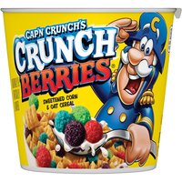 Cap'n Crunch Corn & Oat Cereal, Crunch Berries, 1.3 Ounce