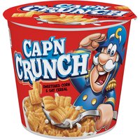 Cap'n Crunch Cereal, Single Serve Cup, 1.51 Ounce