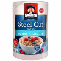 Quaker Steel Cut Oats, Quick 3-Minute, 25 Ounce