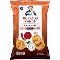 Quaker Rice Crisps, Buffalo Ranch, 3.03 Ounce