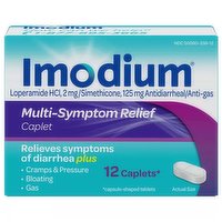 Imodium Multi-Symptom Relief Caplets , 12 Each