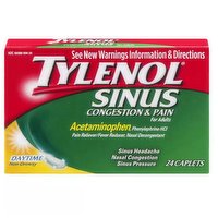 Tylenol Capl Sinus Cong, 24 Each