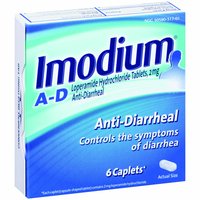 Imodium A-D Anti-Diarrheal Caplets, 6 Each