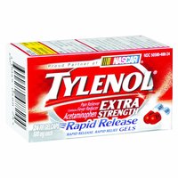 Tylenol Extra Strength Rapid Release Gels, 500mg, 1 Each