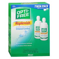 Opti Free Replenish Twin Pack, 20 Ounce