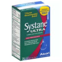 Systane Ult Lub Eye Drop Vials, 25 Each