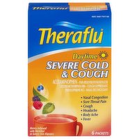 Theraflu Day Sev Cold&cgh Mthl, 6 Each