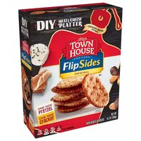 Keebler Town House Crackers, Flip Sides Pretzel, 9.2 Ounce