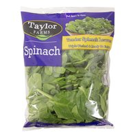 Taylor Farms Spinach, 9 Ounce