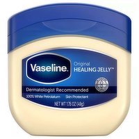 Vaseline Petroleum Jelly, 100% Pure, Original, 1.75 Ounce