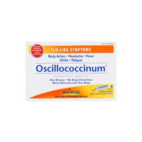 Boiron, Oscillococcinum, Flu-Like Symptoms, Quick-Dissolving Pellets, 6 Count, 6 Each