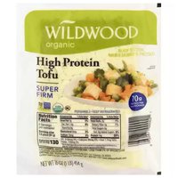 Wildwood Organic Tofu, High Protein, 20 Ounce