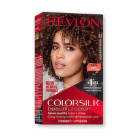 Colorsilk Haircolor Medium Golden Brown 43, 1 Each