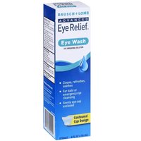 Bausch & Lomb Eye Wash, Advanced Eye Relief, 4 Ounce