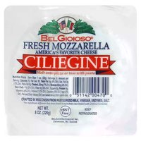 Bel Gioioso Mozzarella Fresh Ciliegine Cheese, 8 Ounce