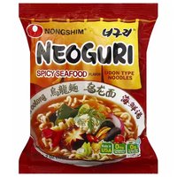 Nongshim Neoguri Noodles, Spicy Seafood, 4.2 Ounce