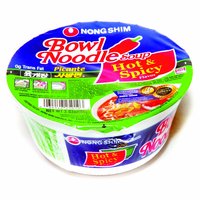 Nongshim Bowl Noodle Soup, Hot And Spicy, 3.03 Ounce