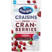 Ocean Spray Craisins, Cherry, 6 Ounce