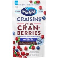 Ocean Spray Craisins, Blueberry, 6 Ounce