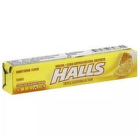 Halls Cough Drops, Honey-Lemon, 9 Each