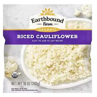 Earthbound Farm Organic Riced Cauliflower, 10 Ounce