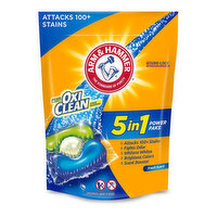 Arm & Hammer Plus OxiClean 5-in-1 Laundry Detergent Power Paks, 14 Each