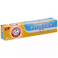 Arm & Hammer PeroxiCare Toothpaste, Fluoride Anticavity, Clean Mint, 6 Ounce